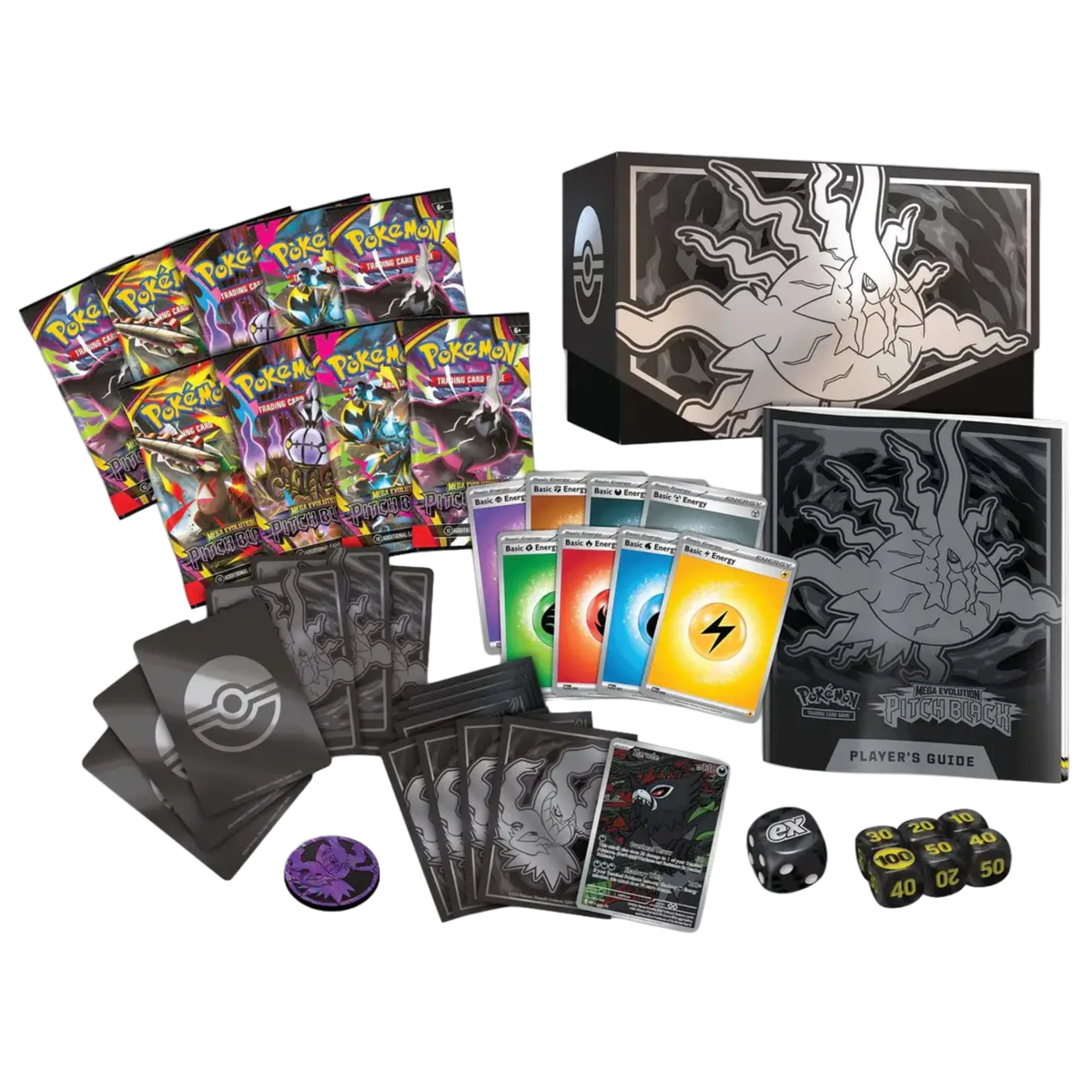 Pokemon TCG : ME05 Pitch Black Elite Trainer Box-The Pokémon Company International-Ace Cards & Collectibles