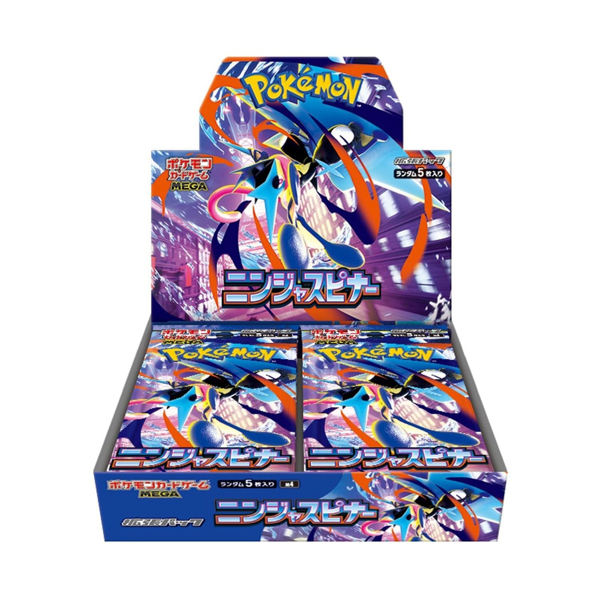 Pokemon TCG : MEGA Expansion Ninja Spinner M4 (Japanese)-Booster Box (30pcs)-The Pokémon Company International-Ace Cards & Collectibles