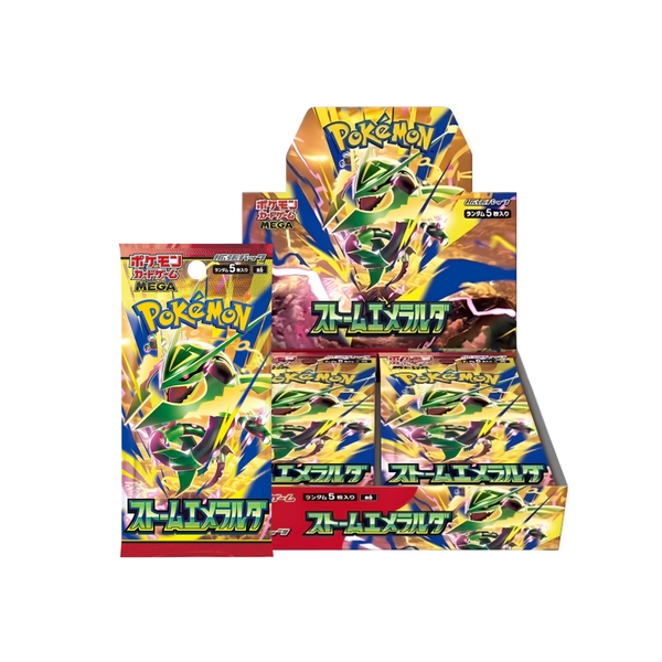 Pokemon TCG : MEGA Expansion Storm Emeralda M6 (Japanese)-Single Pack-The Pokémon Company International-Ace Cards & Collectibles