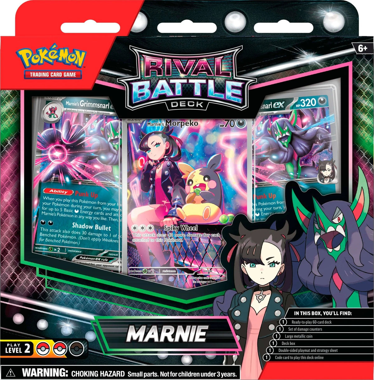 Pokemon TCG: May25 Rival Battle Deck &quot;Marnie / Steven&quot;-Marnie-The Pokémon Company International-Ace Cards &amp; Collectibles
