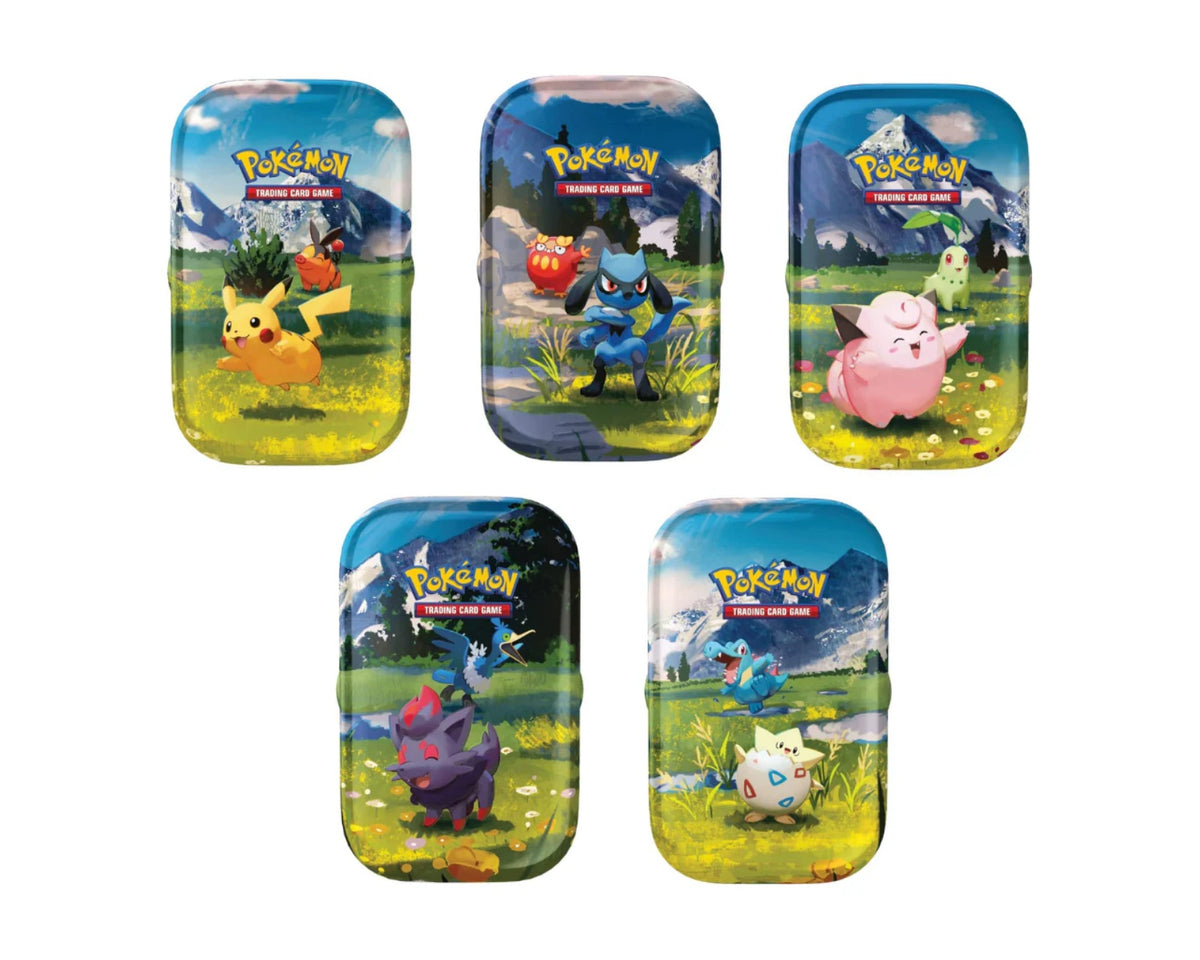 Pokemon TCG: Mega Evolution 2.5 Ascended Heroes Mini Tin-Set of 5-The Pokémon Company International-Ace Cards & Collectibles