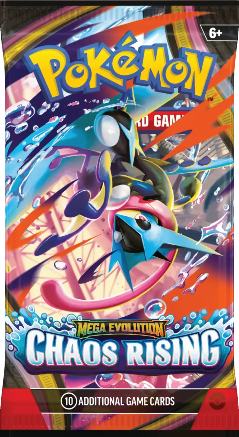 Pokemon TCG : Mega Evolution Chaos Rising ME04 Booster-Single Pack (Random)-The Pokémon Company International-Ace Cards & Collectibles