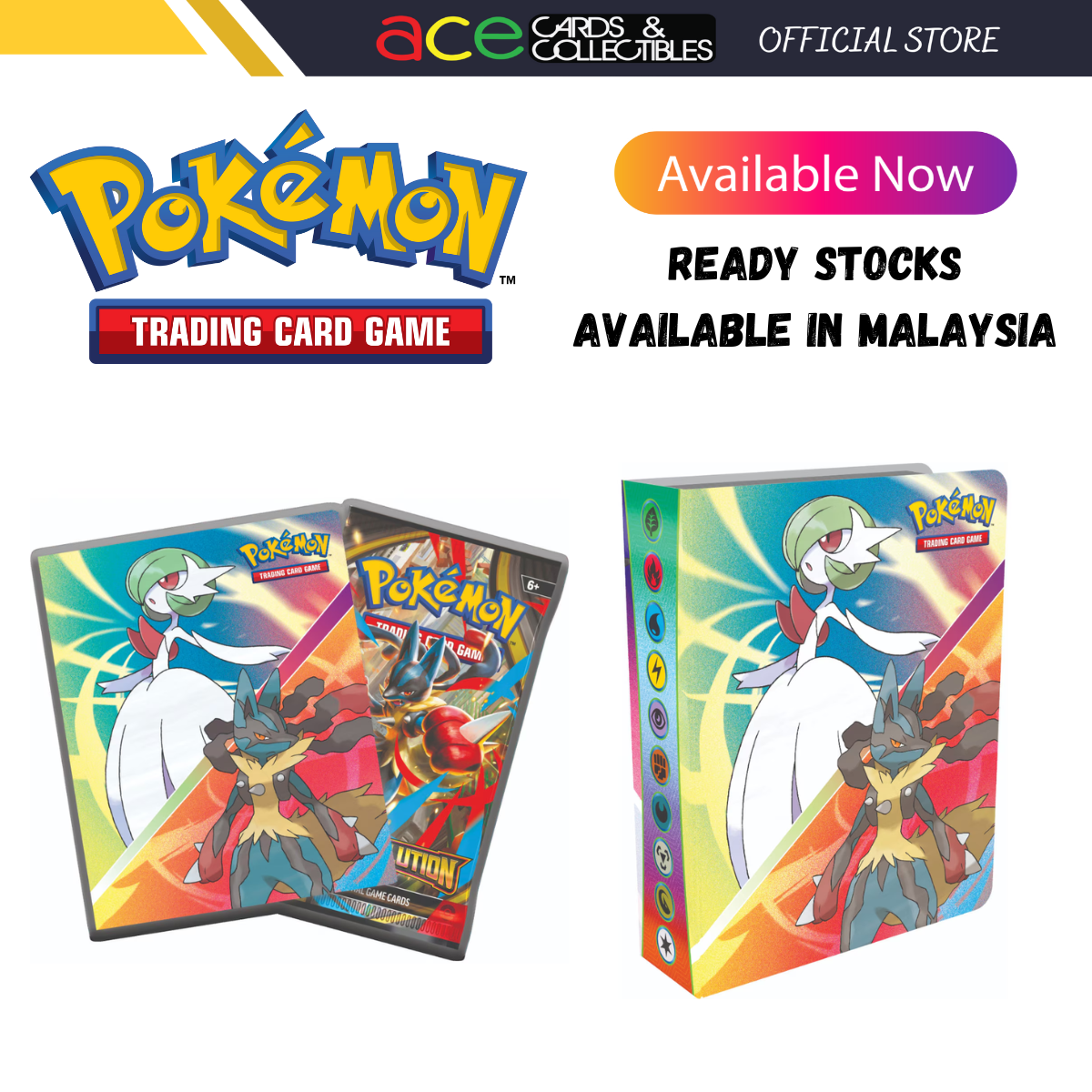 Pokemon TCG: Mega Evolution Mini Portfolio & Booster Pack Q3 2025 - Ace Cards Sdn Bhd Pokemon TCG: Mega Evolution Mini Portfolio & Booster Pack Q3 2025 - Ace Cards Sdn Bhd