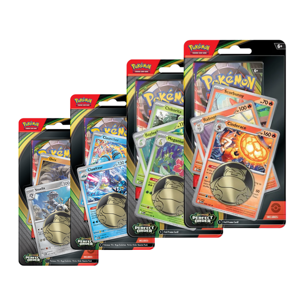 Pokemon TCG: Mega Evolution Perfect Order ME03 Checklane Blister-Clawiter-The Pokémon Company International-Ace Cards & Collectibles