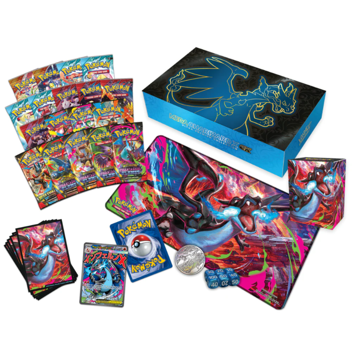 Pokemon TCG: Mega Evolution Ultra Premium Collection "Charizard" - Ace Cards Sdn Bhd Pokemon TCG: Mega Evolution Ultra Premium Collection "Charizard" - Ace Cards Sdn Bhd