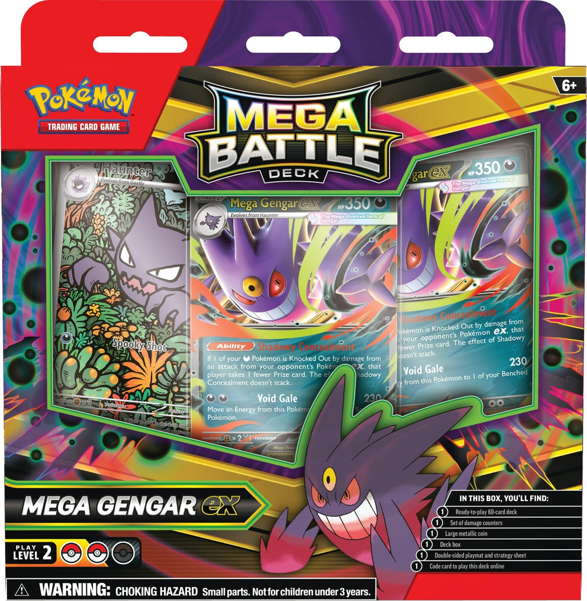 Pokemon TCG: (Mega Gengar ex/Mega Diancie ex) Mega Battle Deck-Mega Gengar ex-The Pokémon Company International-Ace Cards & Collectibles
