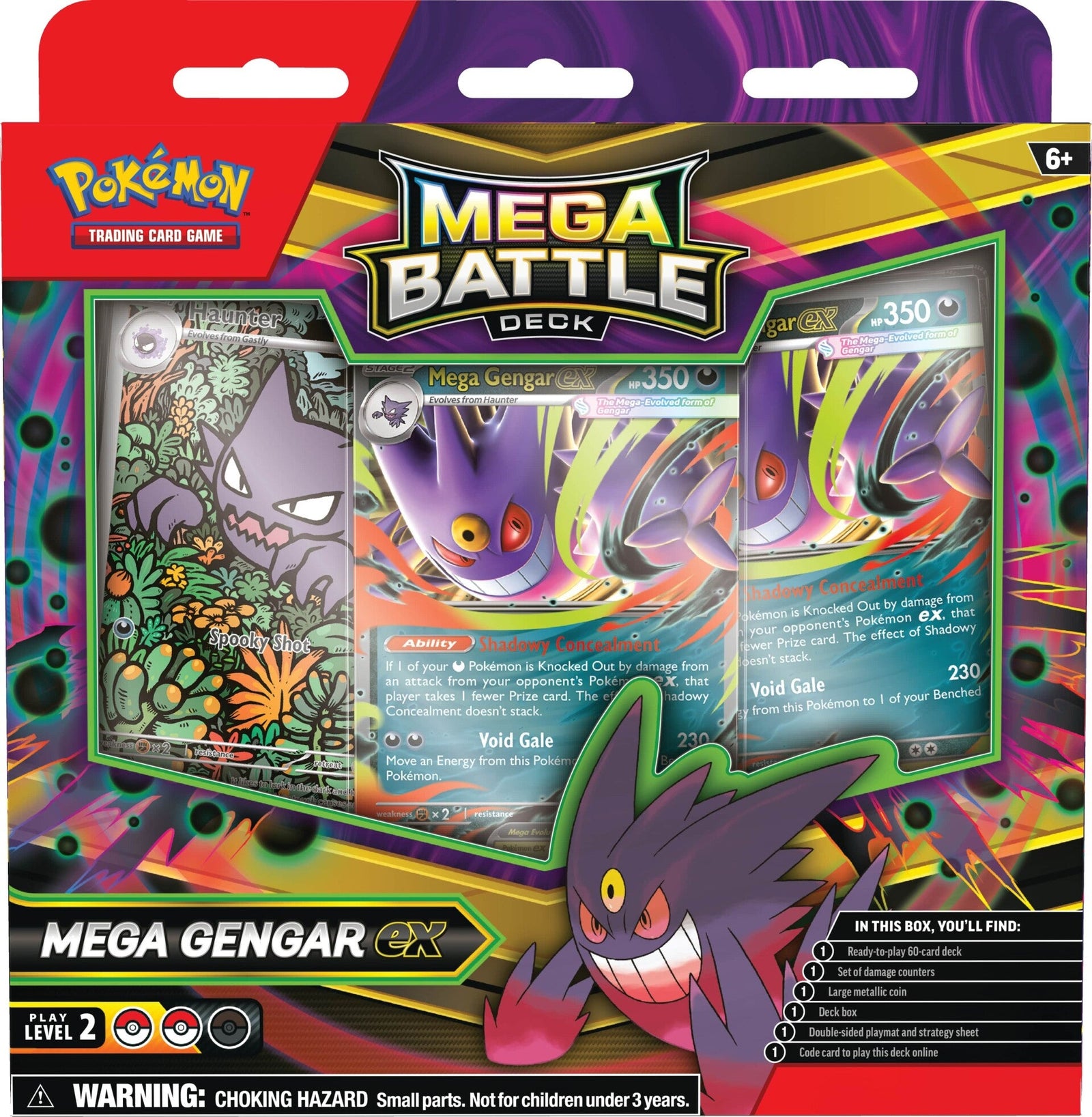 Pokemon TCG: (Mega Gengar ex/Mega Diancie ex) Mega Battle Deck-Mega Gengar ex-The Pokémon Company International-Ace Cards & Collectibles