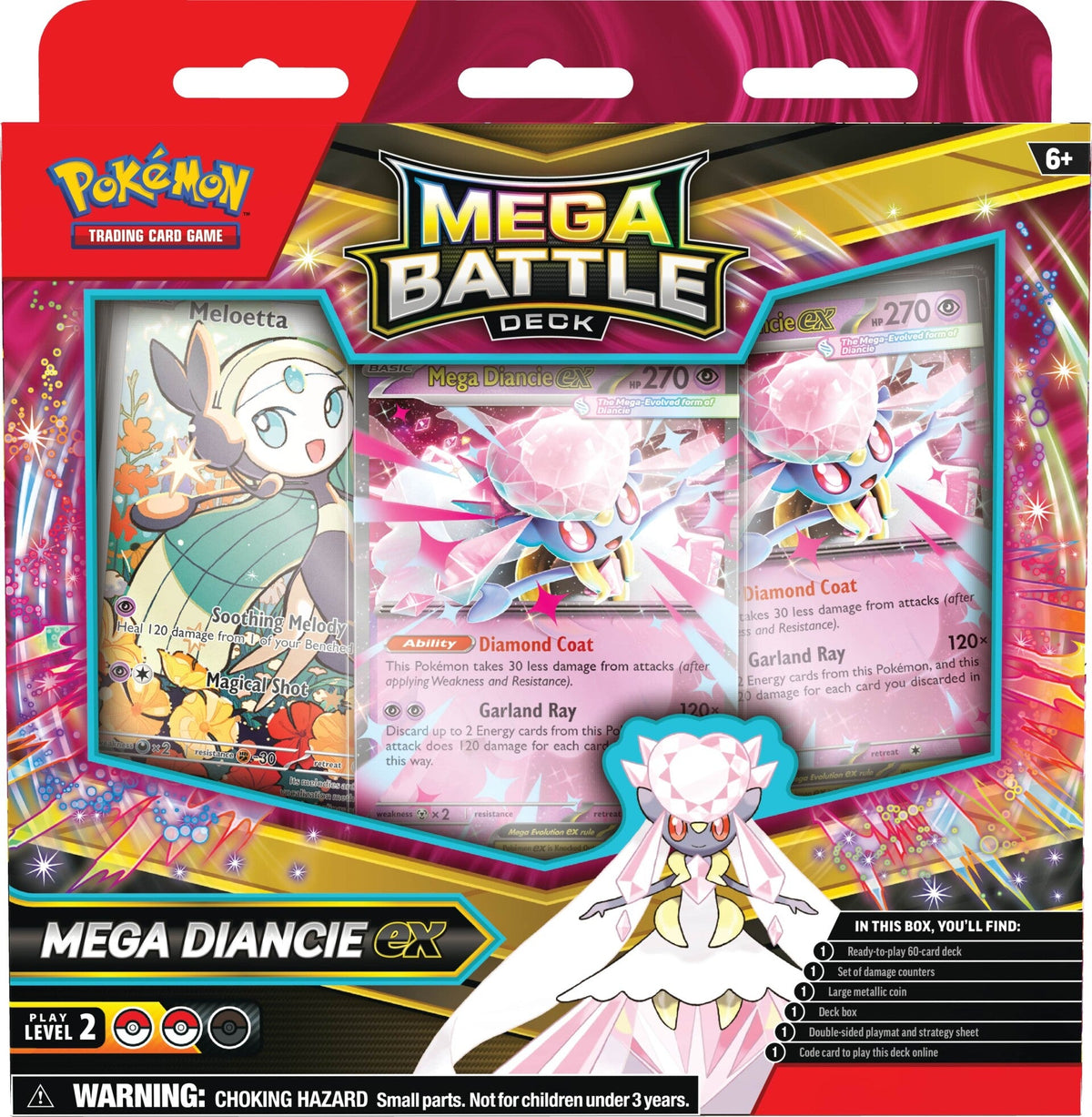 Pokemon TCG: (Mega Gengar ex/Mega Diancie ex) Mega Battle Deck-Mega Gengar ex-The Pokémon Company International-Ace Cards & Collectibles