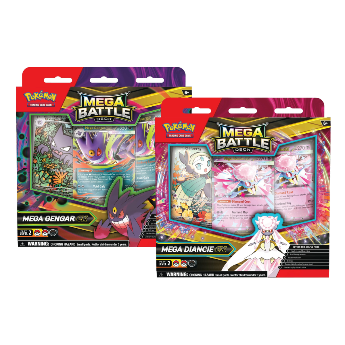 Pokemon TCG: (Mega Gengar ex/Mega Diancie ex) Mega Battle Deck-Mega Gengar ex-The Pokémon Company International-Ace Cards & Collectibles