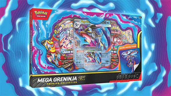 Pokemon TCG: Mega Greninja EX Premium Box-The Pokémon Company International-Ace Cards & Collectibles