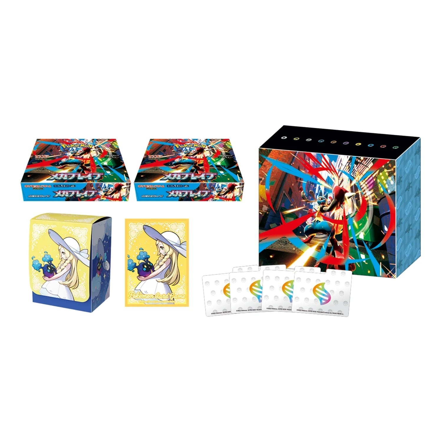 Pokemon TCG: Mega Gym Box “Mega Brave & Mega Symphonia"-Mega Brave-The Pokémon Company International-Ace Cards & Collectibles