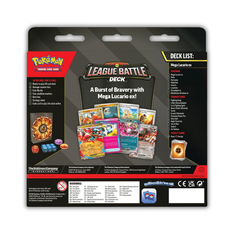 Pokemon TCG: Mega Lucario EX League Battle Deck-The Pokémon Company International-Ace Cards & Collectibles