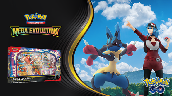 Pokemon TCG: Mega Lucario Ex Figure Box-The Pokémon Company International-Ace Cards & Collectibles