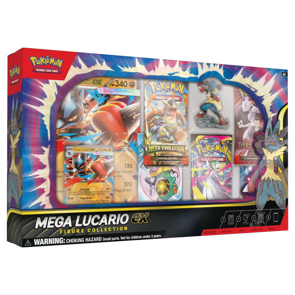 Pokemon TCG: Mega Lucario Ex Figure Box-The Pokémon Company International-Ace Cards & Collectibles