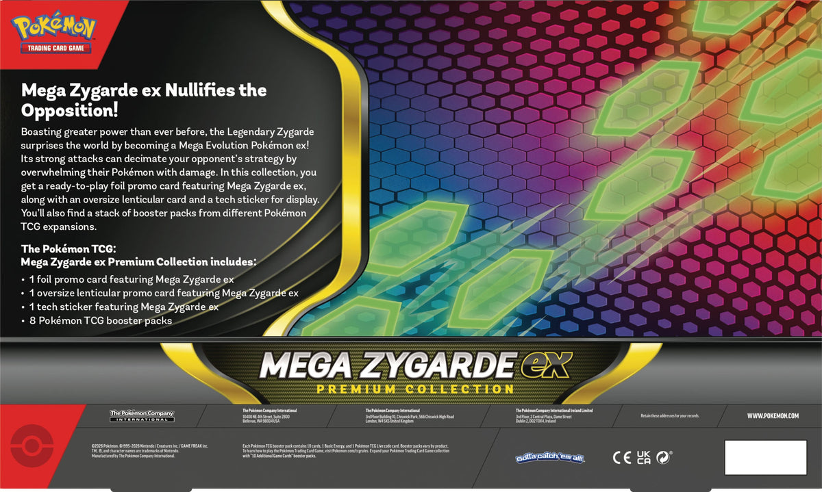 Pokemon TCG: Mega Zygarde EX Premium Box-The Pokémon Company International-Ace Cards & Collectibles