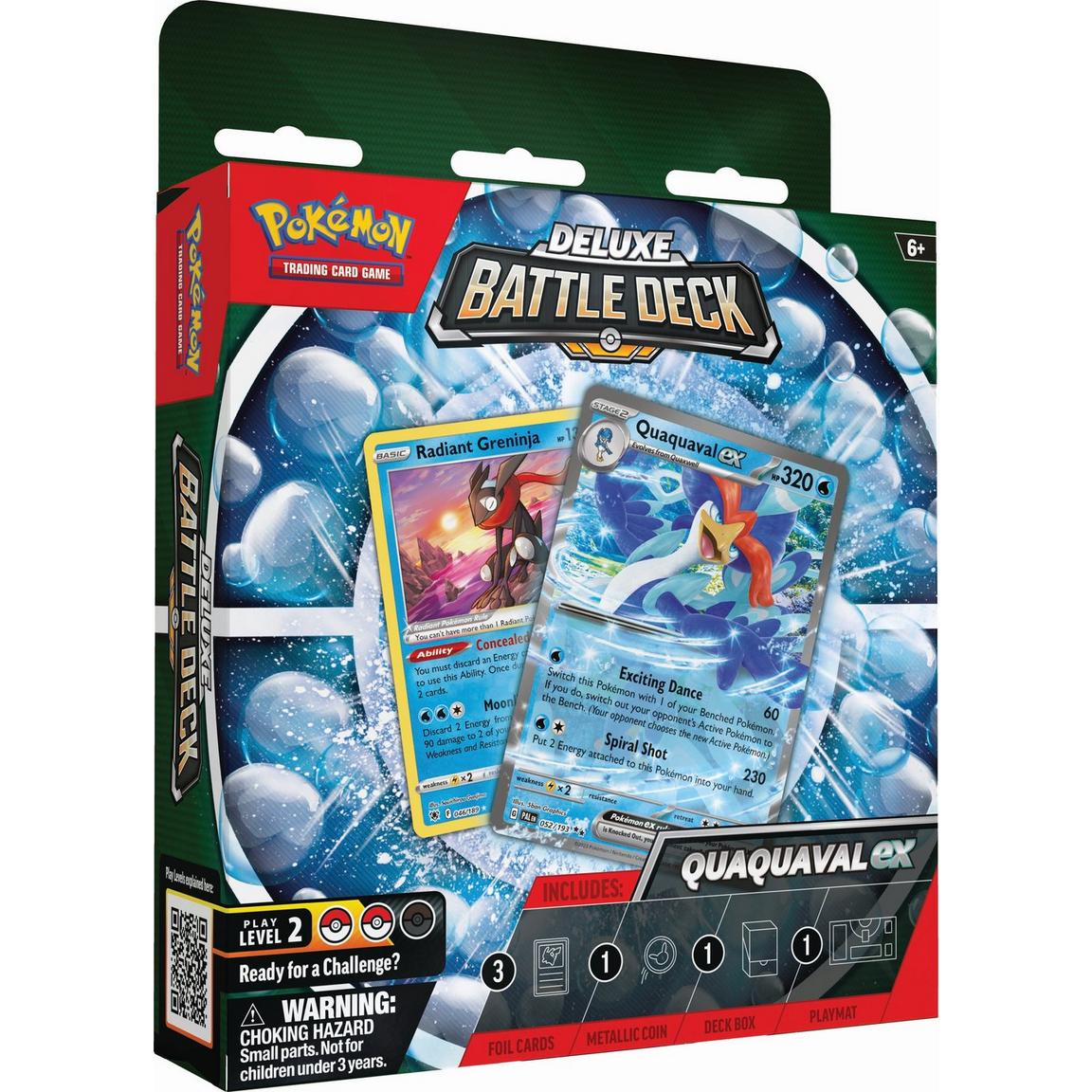 Pokemon TCG: (Meowscarada EX / Quaquaval EX ) Deluxe Battle Deck-Meowscarada EX-The Pokémon Company International-Ace Cards & Collectibles