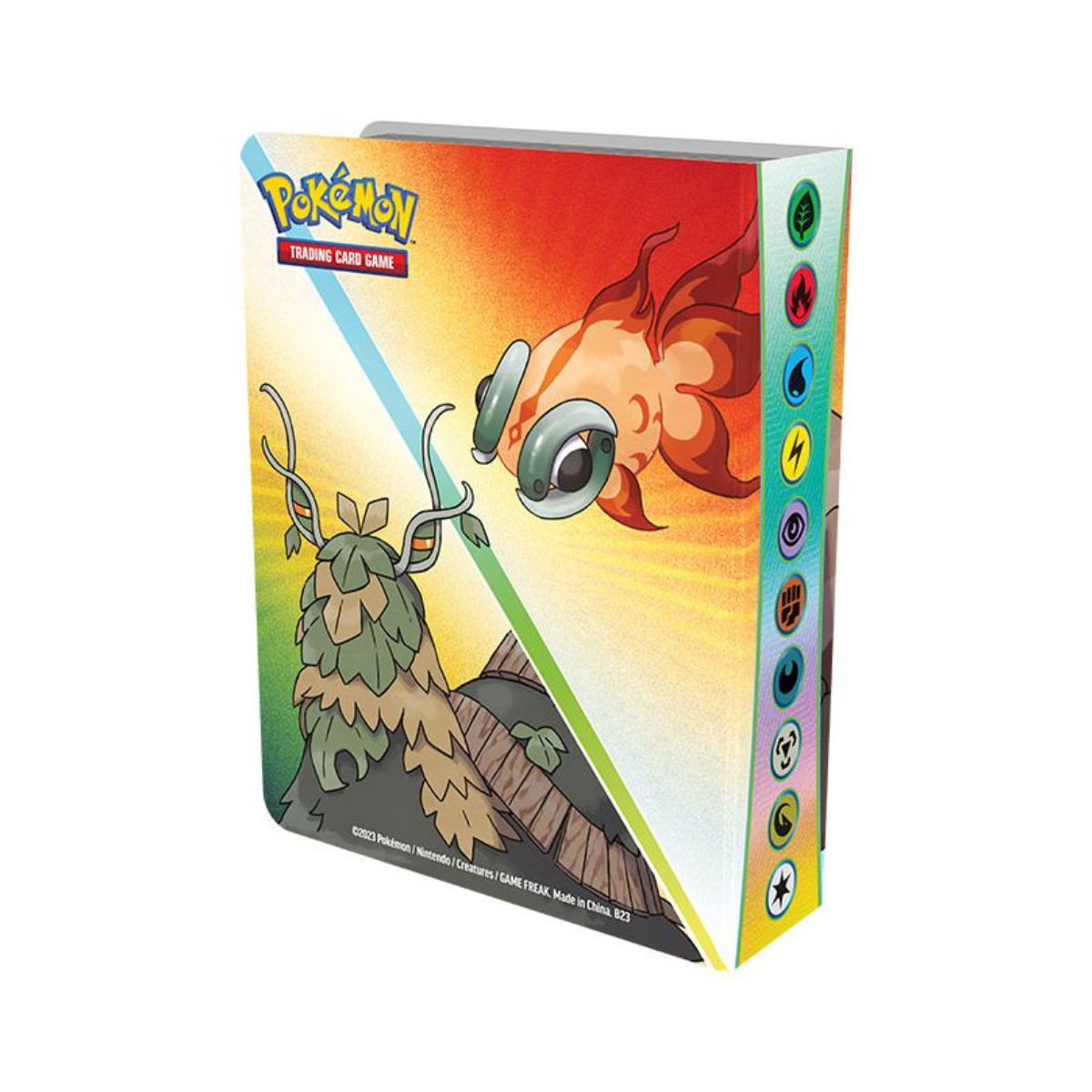 Pokemon TCG: Mini Portfolio with Booster Pack SV3-The Pokémon Company International-Ace Cards &amp; Collectibles