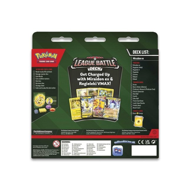 Pokemon TCG: Miraidon EX League Battle Deck-The Pokémon Company International-Ace Cards & Collectibles