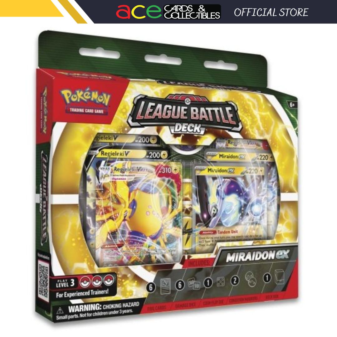 Pokemon TCG: Miraidon EX League Battle Deck-The Pokémon Company International-Ace Cards & Collectibles