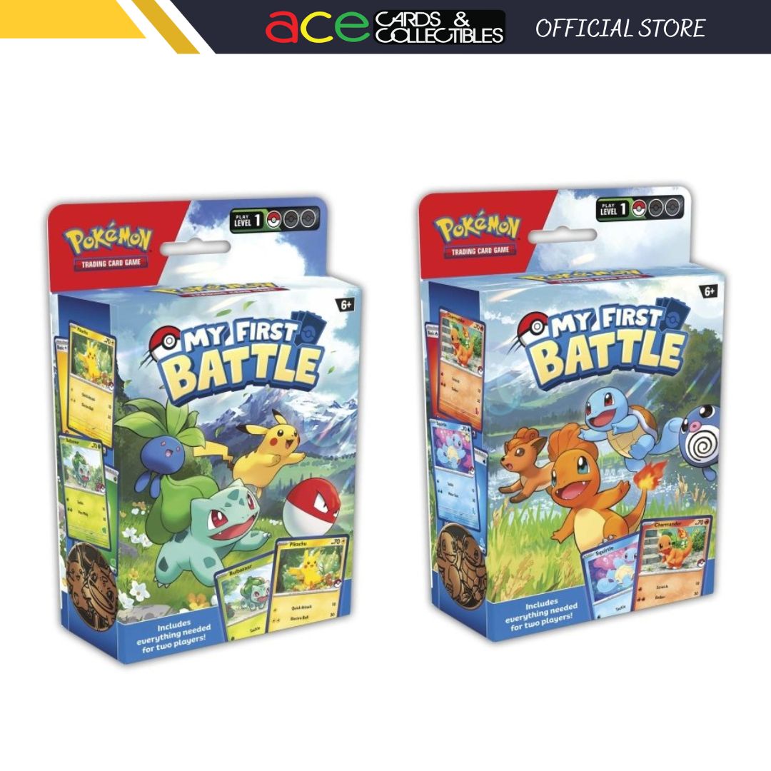 Pokémon TCG: My First Battle-Charmander & Squirtle-The Pokémon Company International-Ace Cards & Collectibles