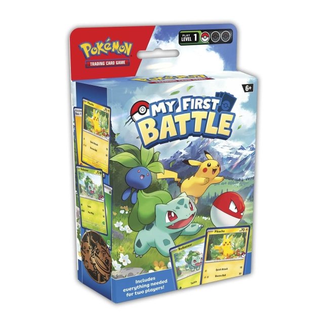 Pokémon TCG: My First Battle-Pikachu &amp; Bulbasaur-The Pokémon Company International-Ace Cards &amp; Collectibles