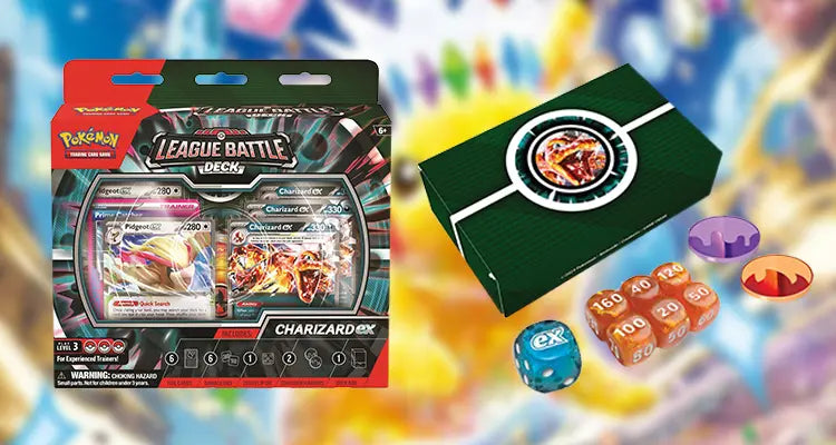 Pokemon TCG: Nov24 Charizard EX League Battle Deck-The Pokémon Company International-Ace Cards &amp; Collectibles