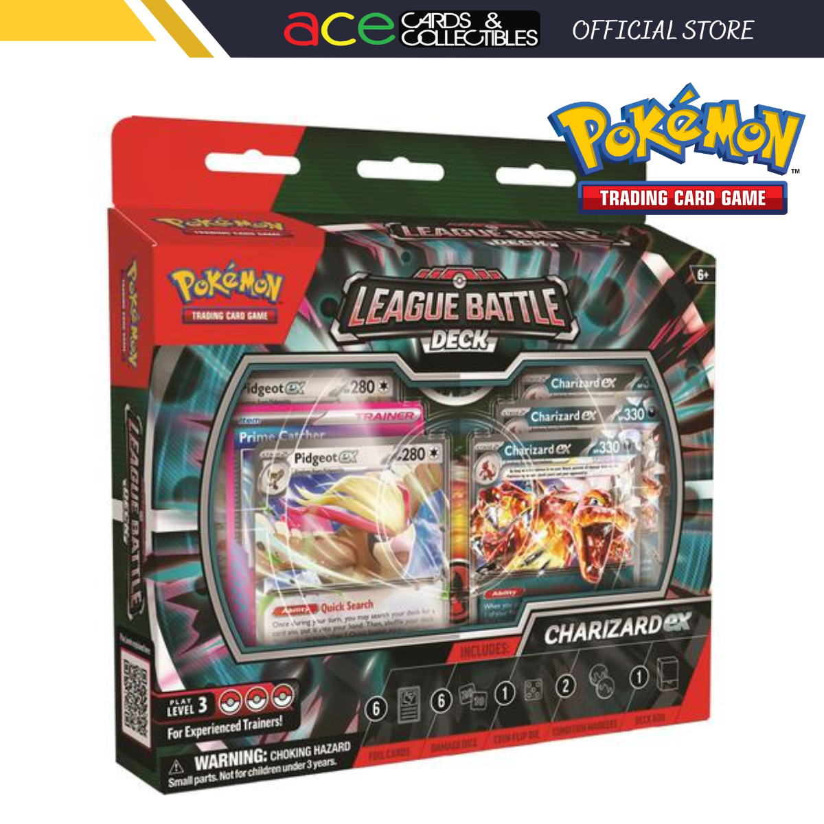 Pokemon TCG: Nov24 Charizard EX League Battle Deck-The Pokémon Company International-Ace Cards &amp; Collectibles