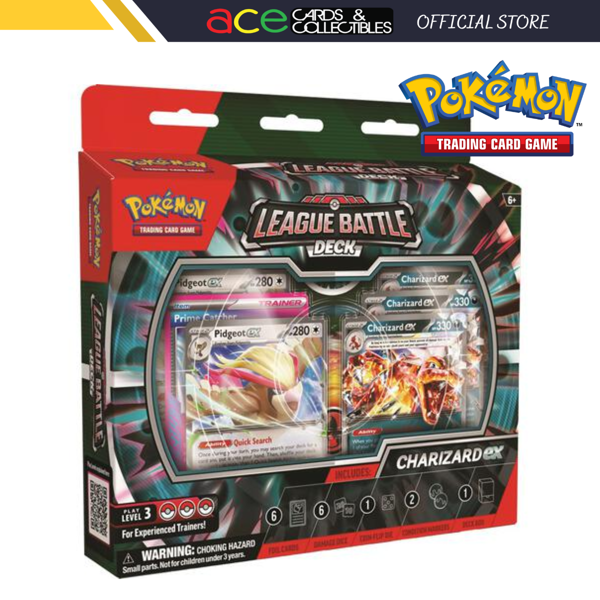 pokémon - trading card game: charizard ex league battle deck Pokemon TCG: Nov24 Charizard EX League Battle Deck