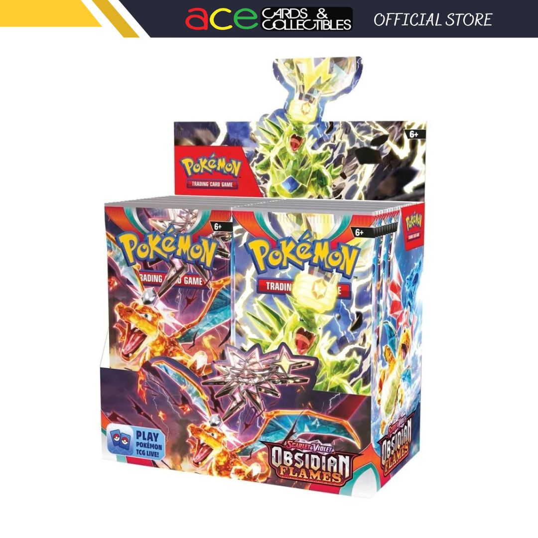 Pokémon TCG: Obsidian Flame SV3 Booster Box-The Pokémon Company International-Ace Cards & Collectibles