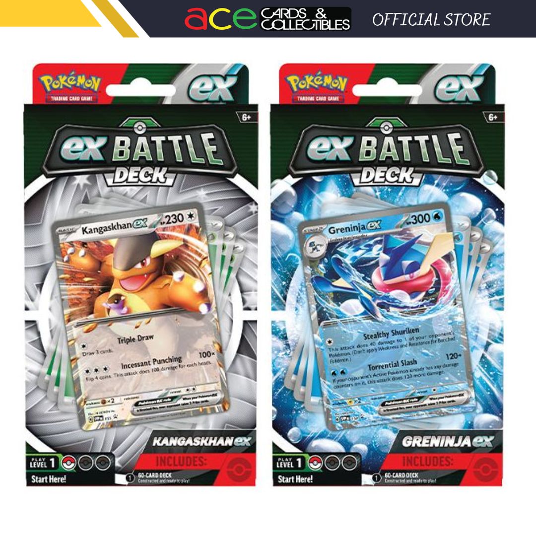 Pokémon TCG: October23 EX Battle Deck-Both-Design-The Pokémon Company International-Ace Cards & Collectibles