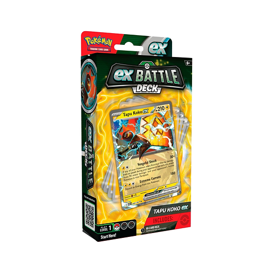 Pokémon TCG: October24 EX Battle Deck-Both Designs-The Pokémon Company International-Ace Cards & Collectibles