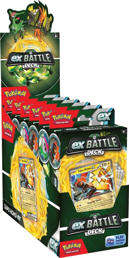 Pokémon TCG: October24 EX Battle Deck-Both Designs-The Pokémon Company International-Ace Cards &amp; Collectibles