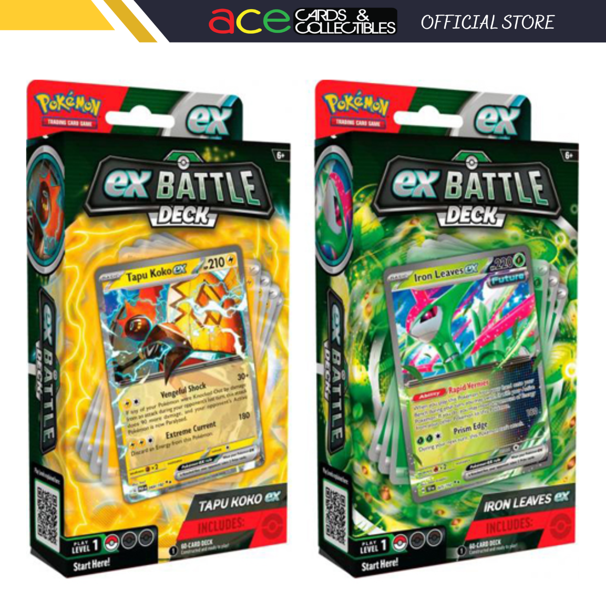 Pokémon TCG: October24 EX Battle Deck-Both Designs-The Pokémon Company International-Ace Cards &amp; Collectibles