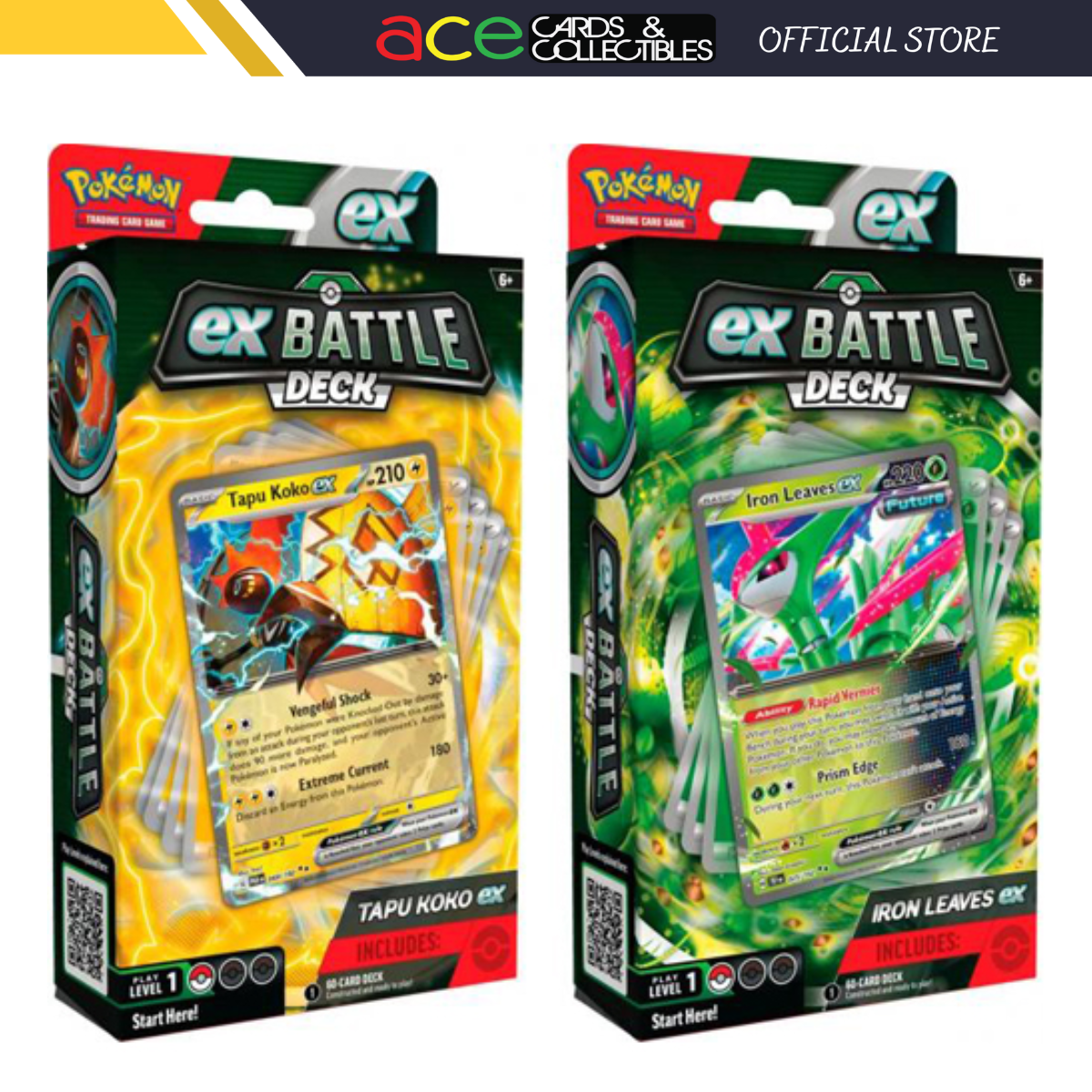 Pokémon TCG: October24 EX Battle Deck-Both Designs-The Pokémon Company International-Ace Cards & Collectibles