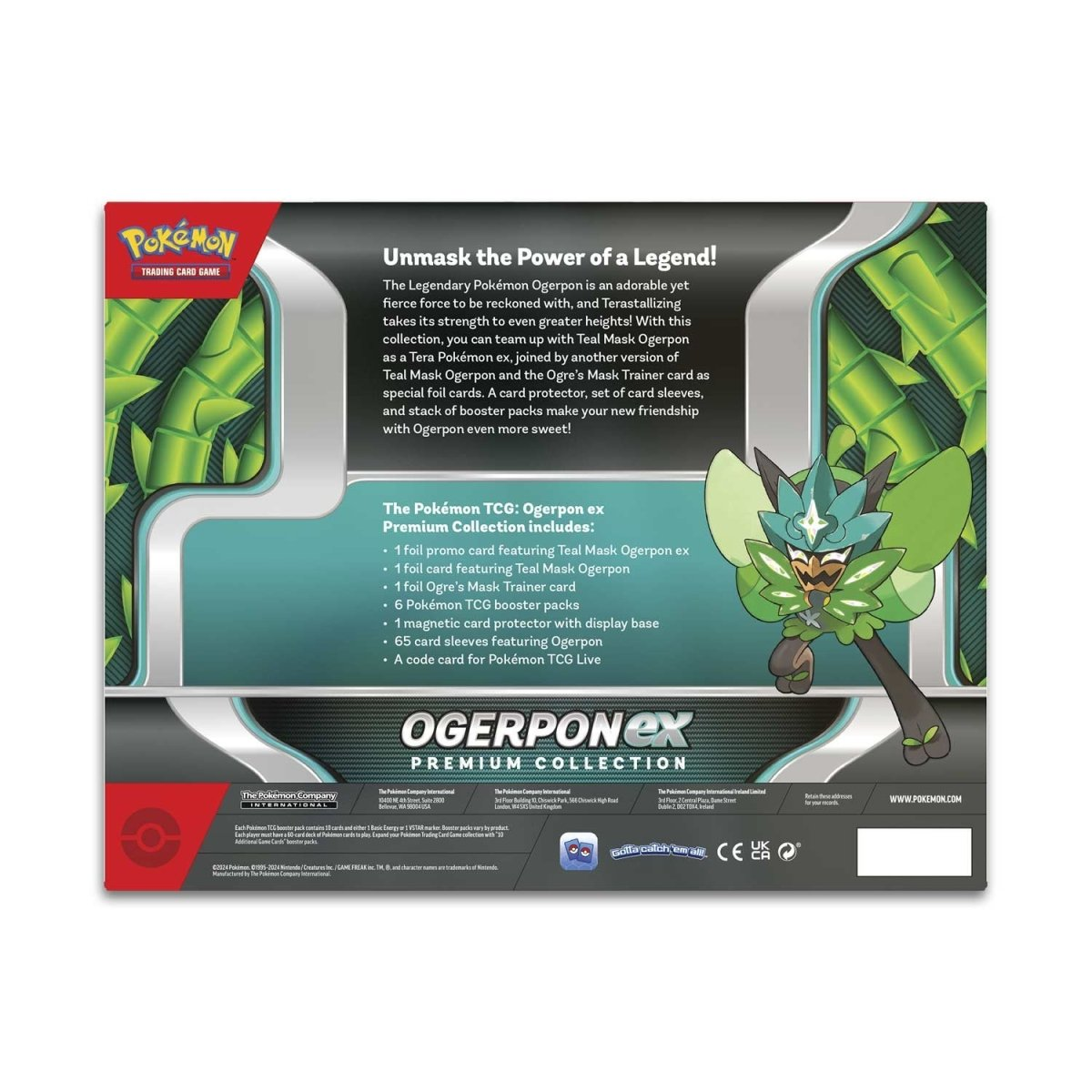 Pokemon TCG: Ogerpon ex Premium Collection-The Pokémon Company International-Ace Cards &amp; Collectibles