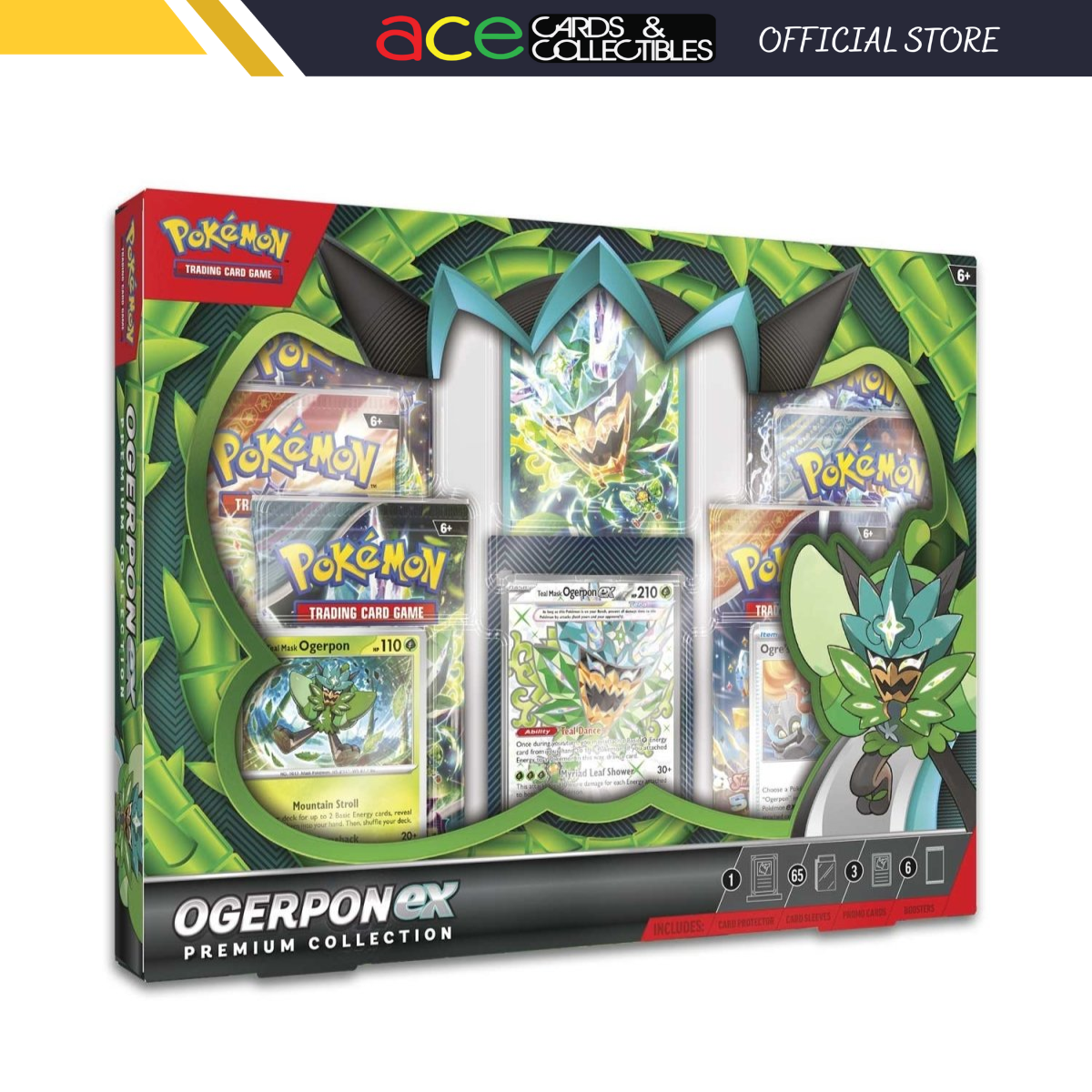 Pokemon TCG: Ogerpon ex Premium Collection-The Pokémon Company International-Ace Cards &amp; Collectibles