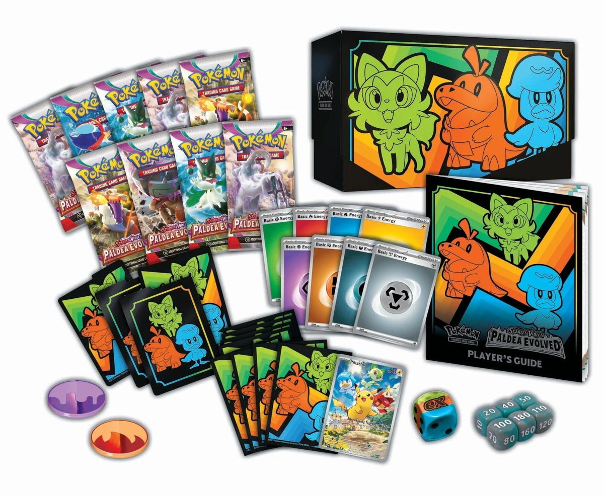 Pokemon TCG: Paldea Evolved SV2 Elite Trainer Box-The Pokémon Company International-Ace Cards &amp; Collectibles