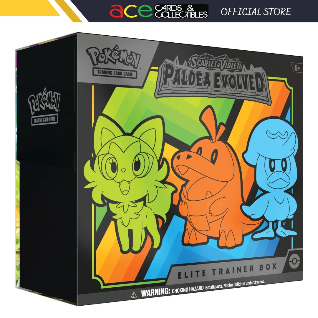 Pokemon TCG: Paldea Evolved SV2 Elite Trainer Box-The Pokémon Company International-Ace Cards &amp; Collectibles