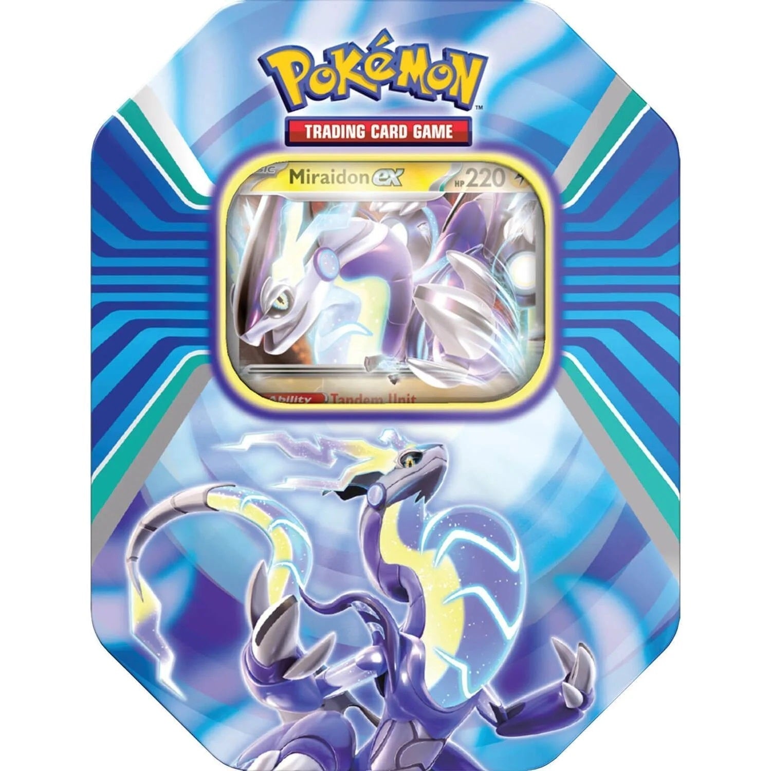 ポケモンカードゲーム Pokemon TCG Paldea Legends Tin 2-Pack Pokemon TCG: Paldea Legends Tin (Koraidon EX / Miraidon EX) - Ace