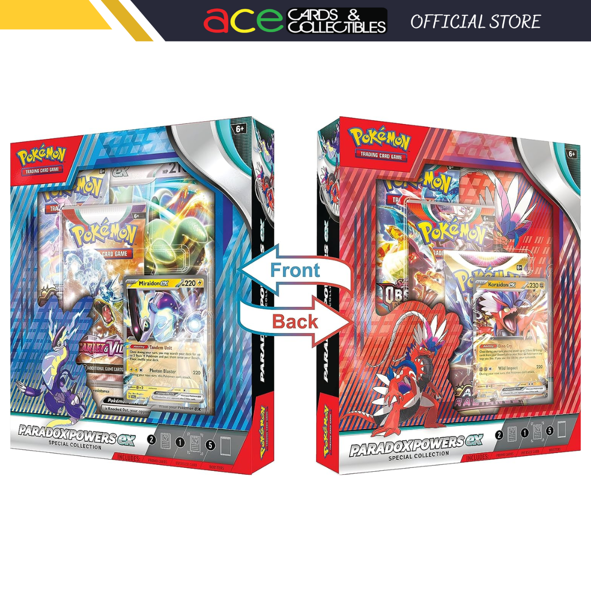 Pokemon TCG: Paradox Powers EX Special Collection-The Pokémon Company International-Ace Cards &amp; Collectibles