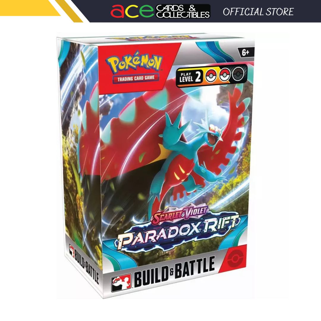 Pokemon TCG: Paradox Rift SV04 Build &amp; Battle Box-The Pokémon Company International-Ace Cards &amp; Collectibles