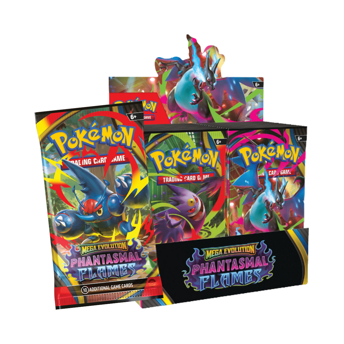Pokemon TCG: Phantasmal Flame ME02 Booster-Single Pack (Random)-The Pokémon Company International-Ace Cards & Collectibles