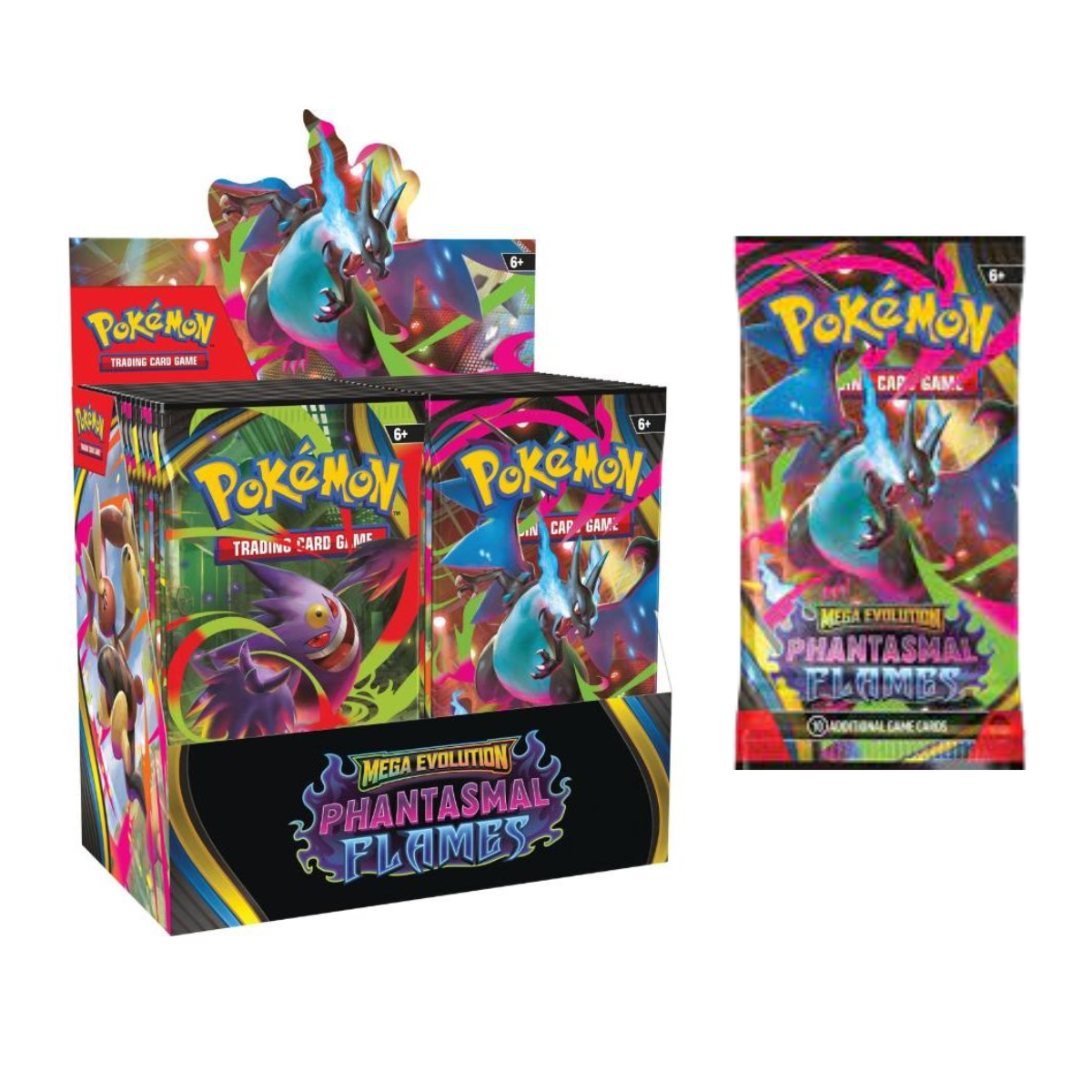 Pokemon TCG: Phantasmal Flame ME02 Booster-The Pokémon Company International-Ace Cards & Collectibles