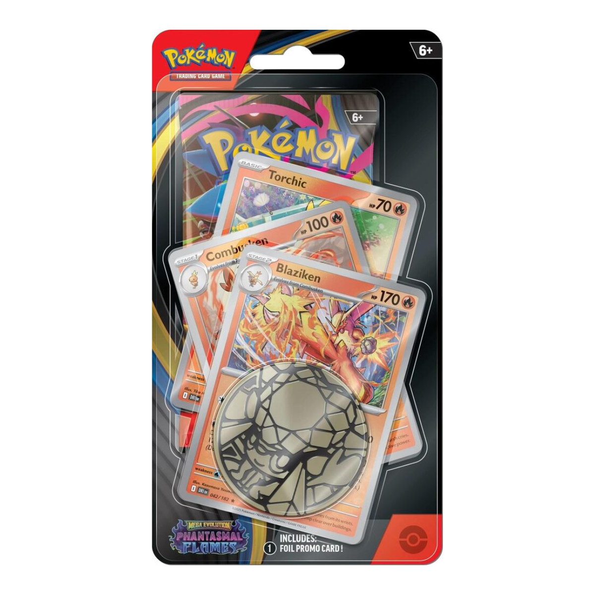 Pokemon TCG: Phantasmal Flame ME02 Checklane Blister-Blaziken-The Pokémon Company International-Ace Cards & Collectibles