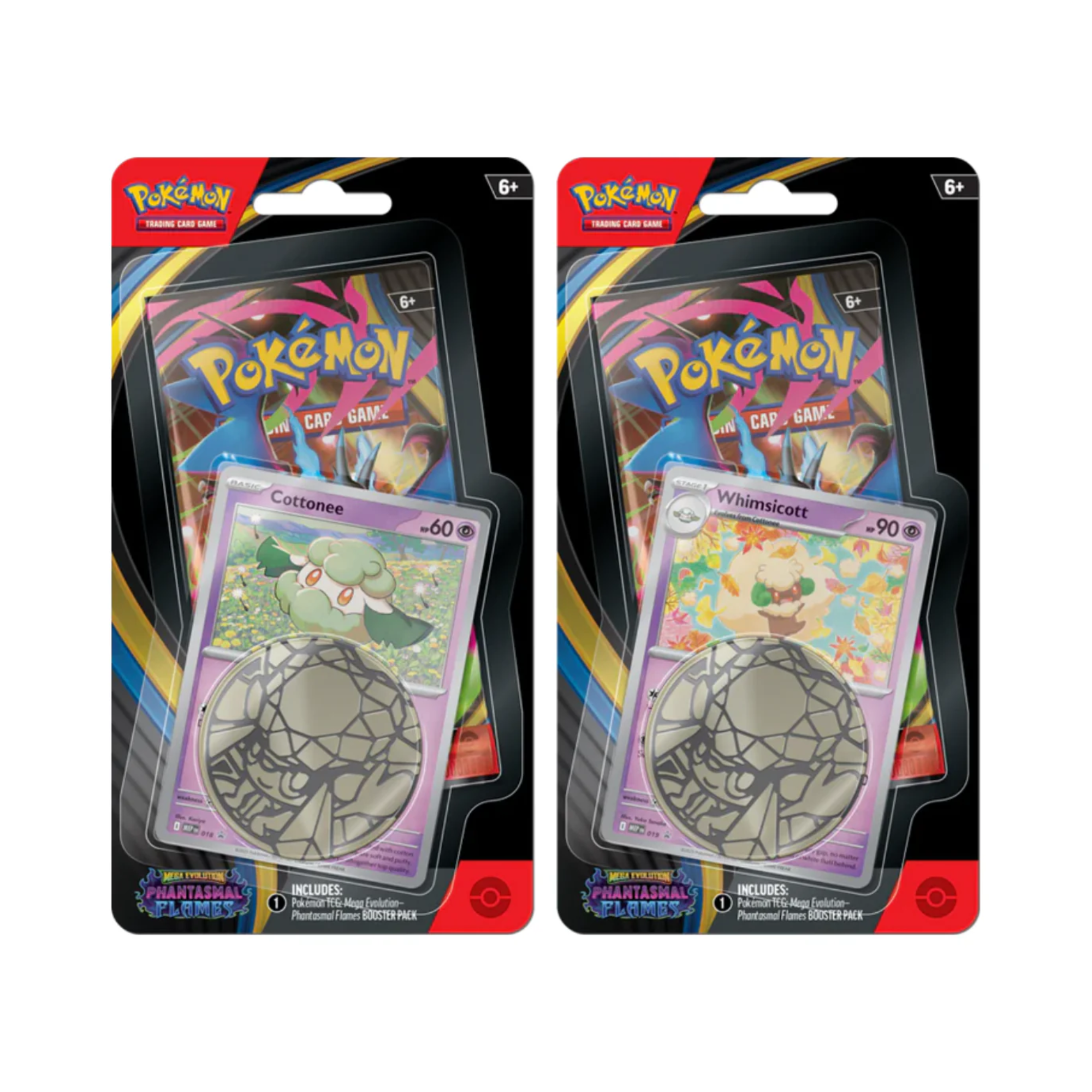 Pokemon TCG: Phantasmal Flame ME02 Checklane Blister-Cottonee-The Pokémon Company International-Ace Cards & Collectibles