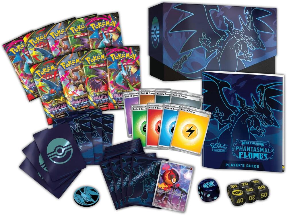 Pokemon TCG: Phantasmal Flame ME02 Elite Trainer Box-The Pokémon Company International-Ace Cards & Collectibles
