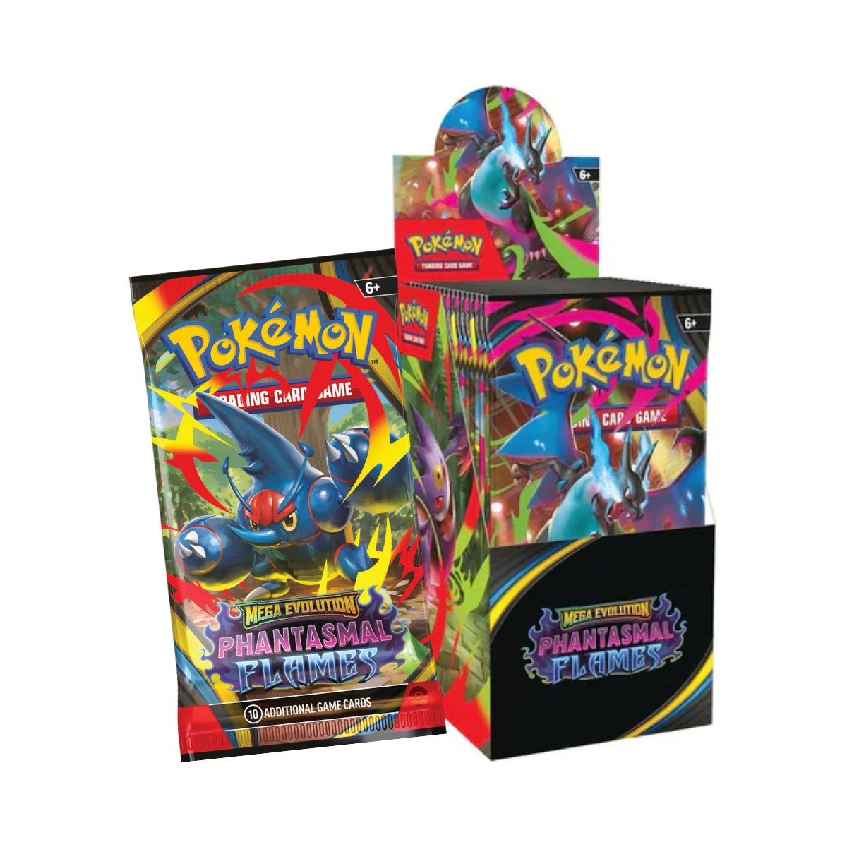 Pokemon TCG: Phantasmal Flames ME02 Half Booster-The Pokémon Company International-Ace Cards & Collectibles
