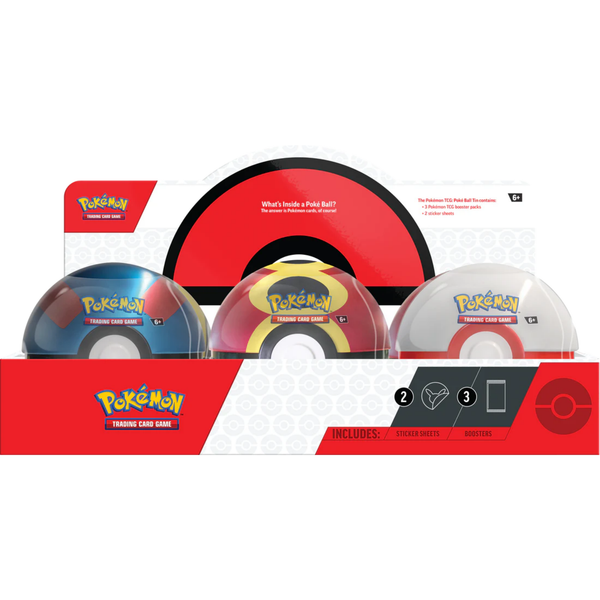 Pokemon TCG: Pokemon 25Q4 Pokeball Tin-Repeat Ball-The Pokémon Company International-Ace Cards & Collectibles