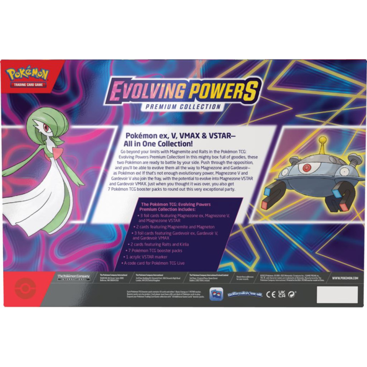 Pokemon TCG: Pokémon Evolving Powers Premium Collection (Gardevoir/Magnezone)-The Pokémon Company International-Ace Cards &amp; Collectibles