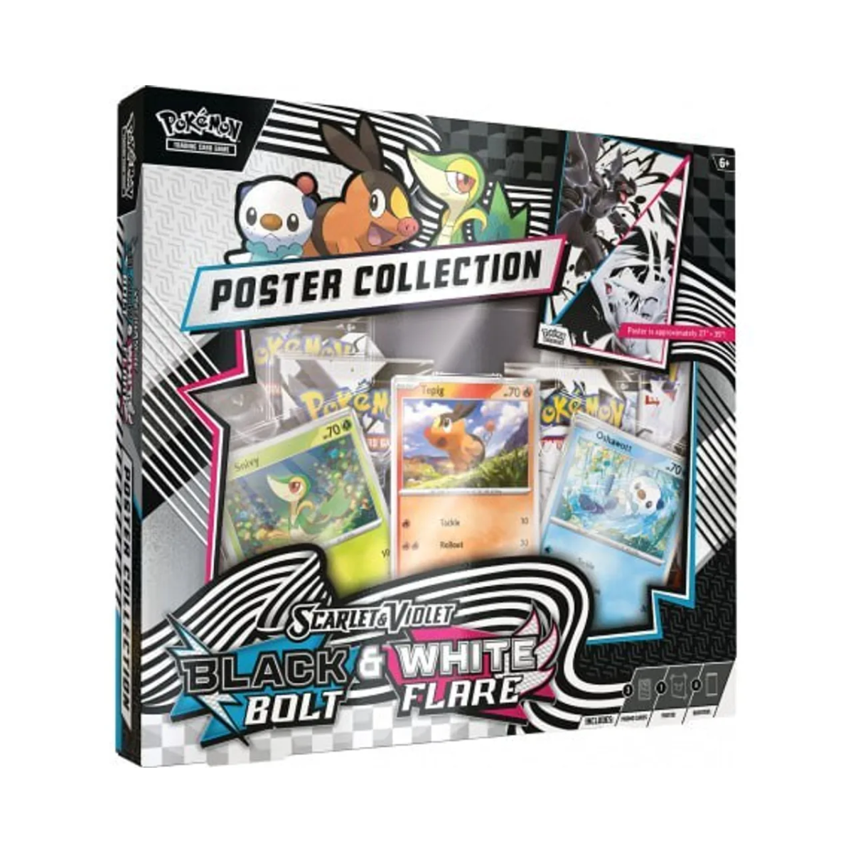 Pokemon TCG: Poster Collections "Black Bolt & White Flare / Prismatic Evolution" (English)-Black & White-The Pokémon Company International-Ace Cards & Collectibles